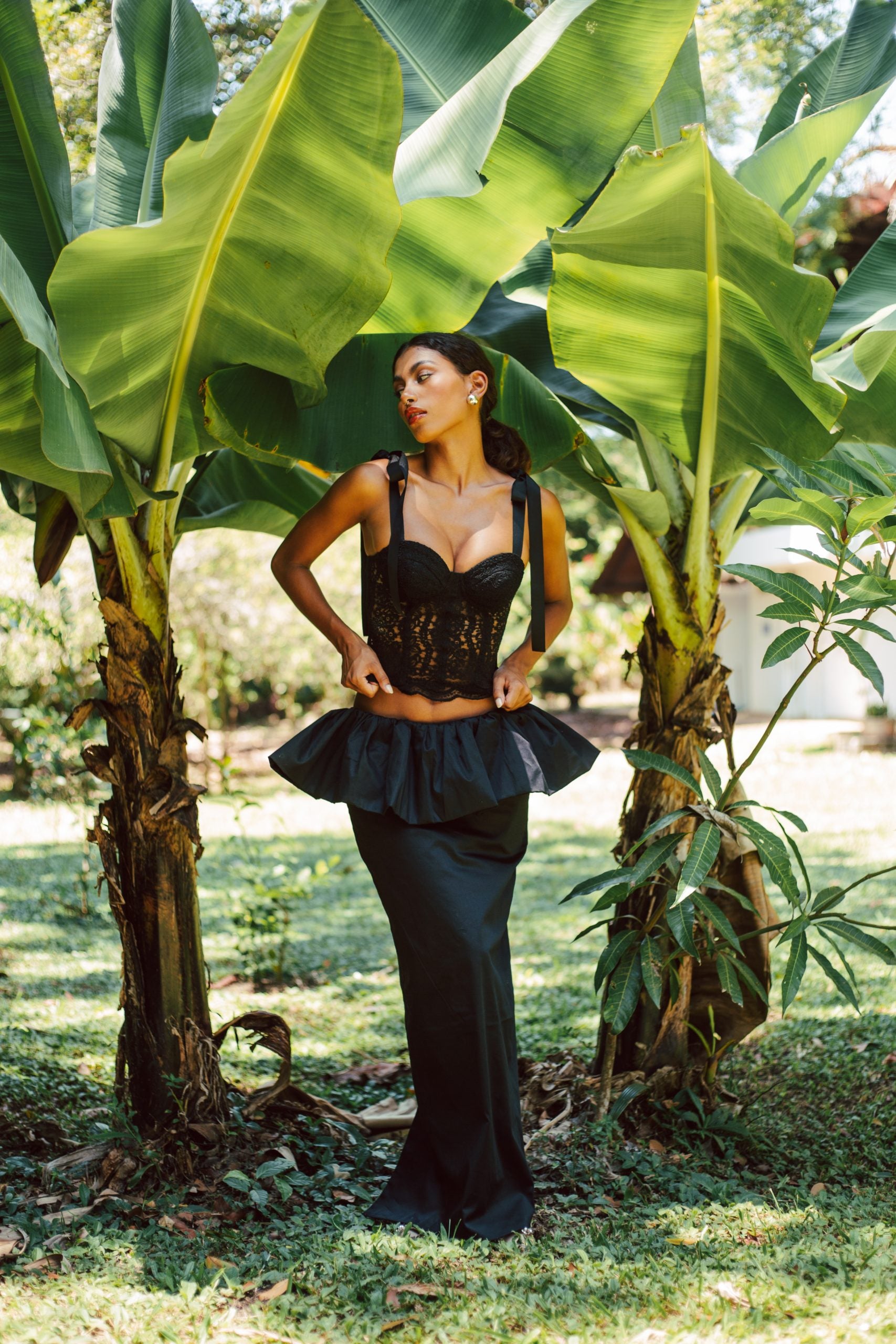 Mujer Flor Skirt