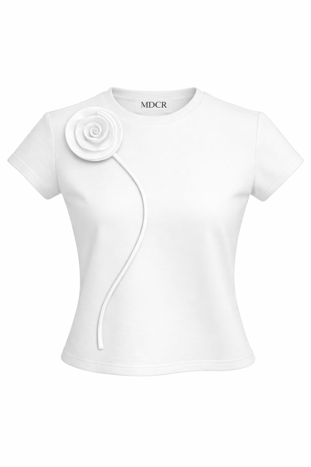 Signature Rose Tee Solid