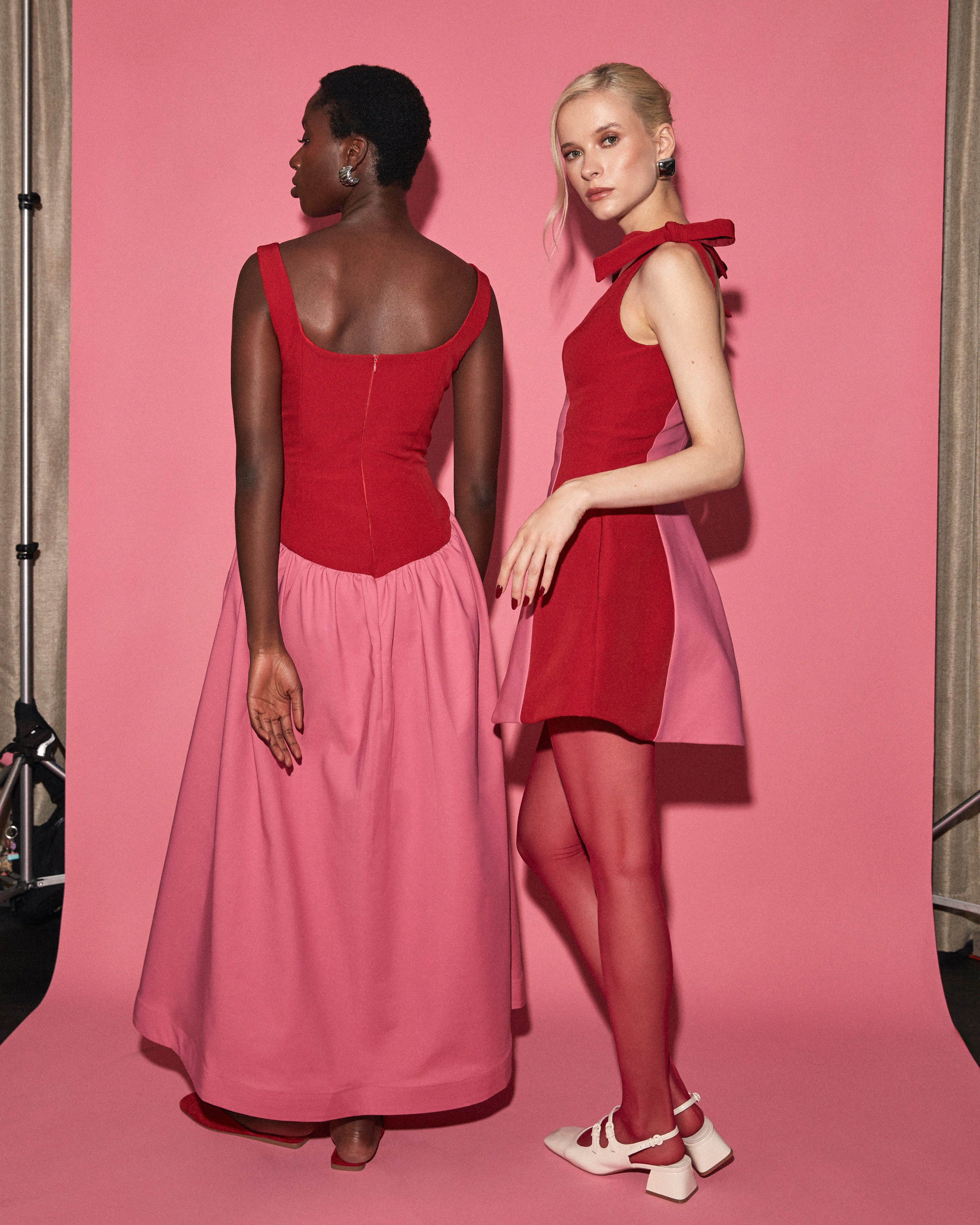 Campana Mini Dress Rosado