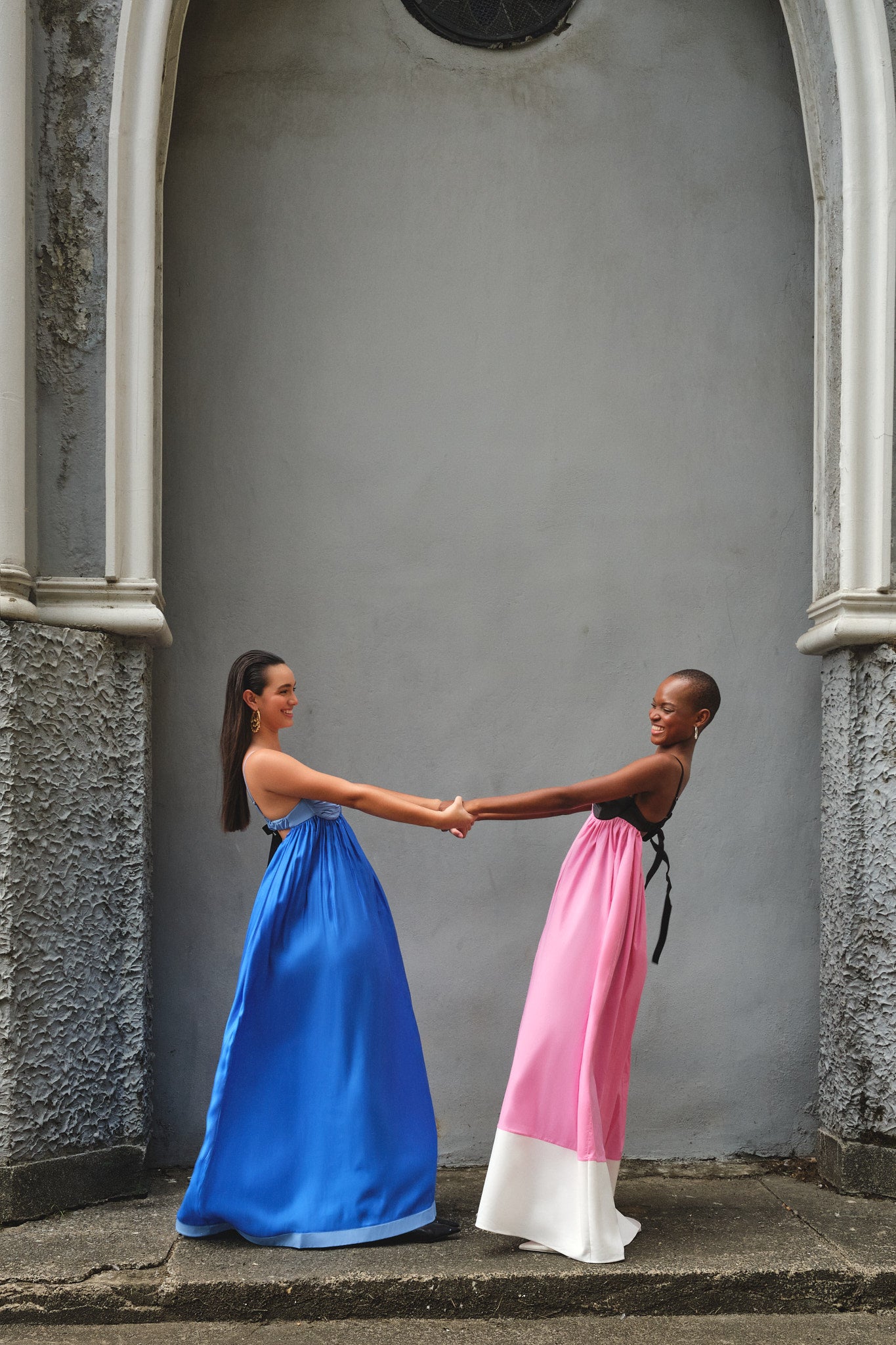 Brisa Bloques Maxi Dress