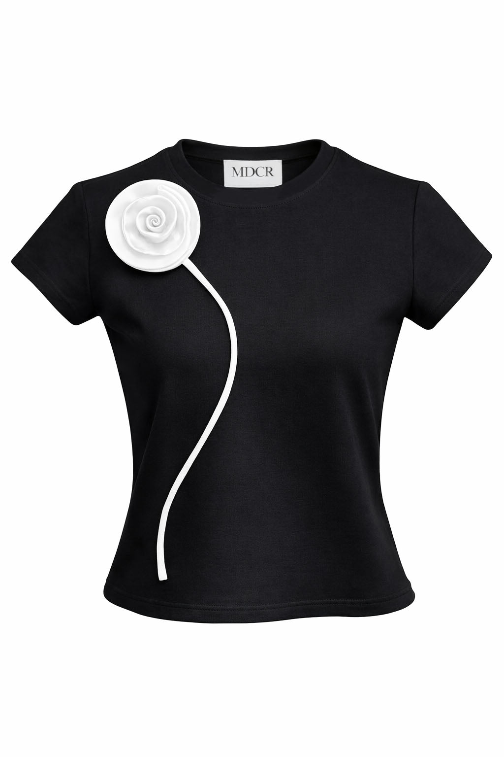 Signature Rose Tee Contrast