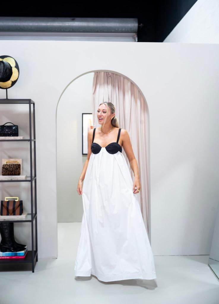 Brisa Maxi Dress Blanco