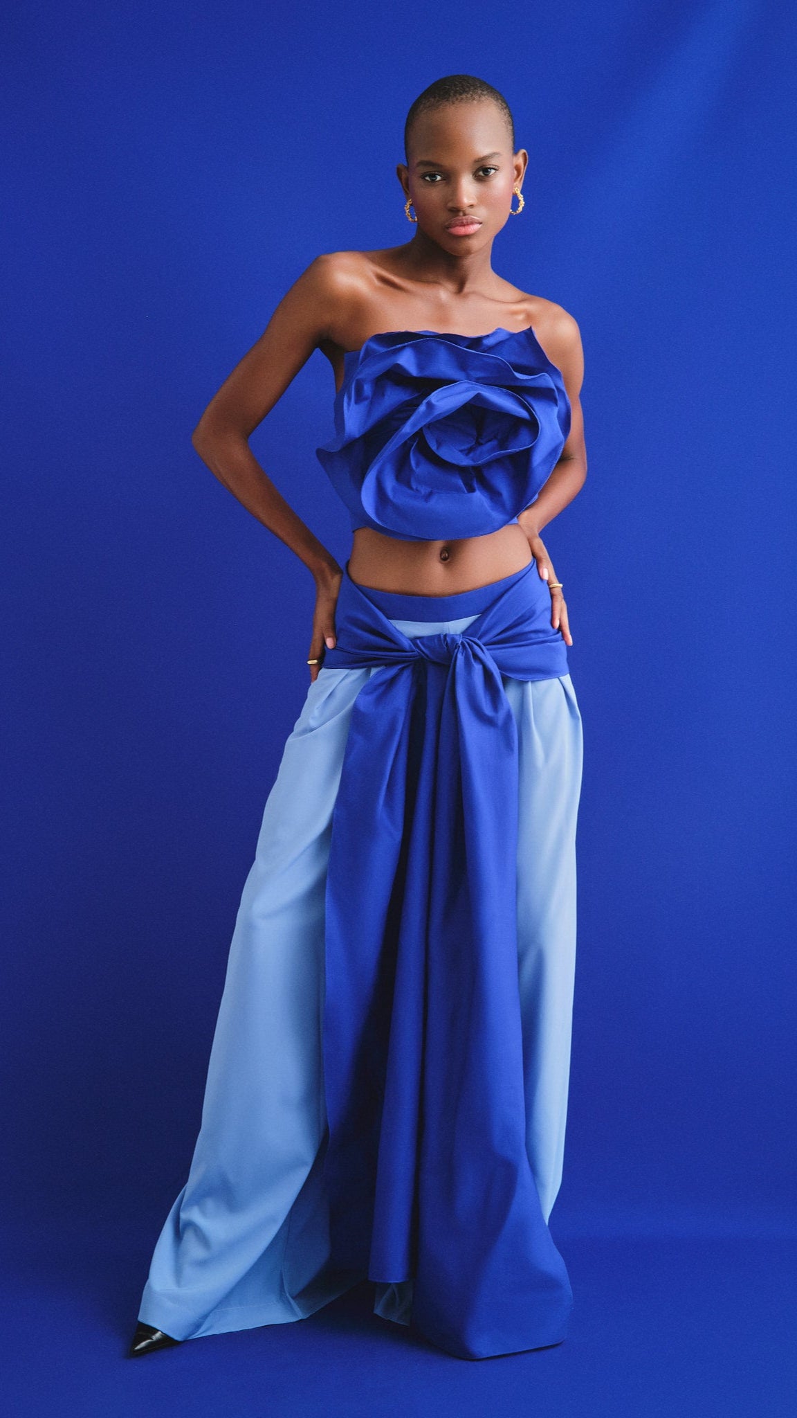 Como la Flor Top Blue