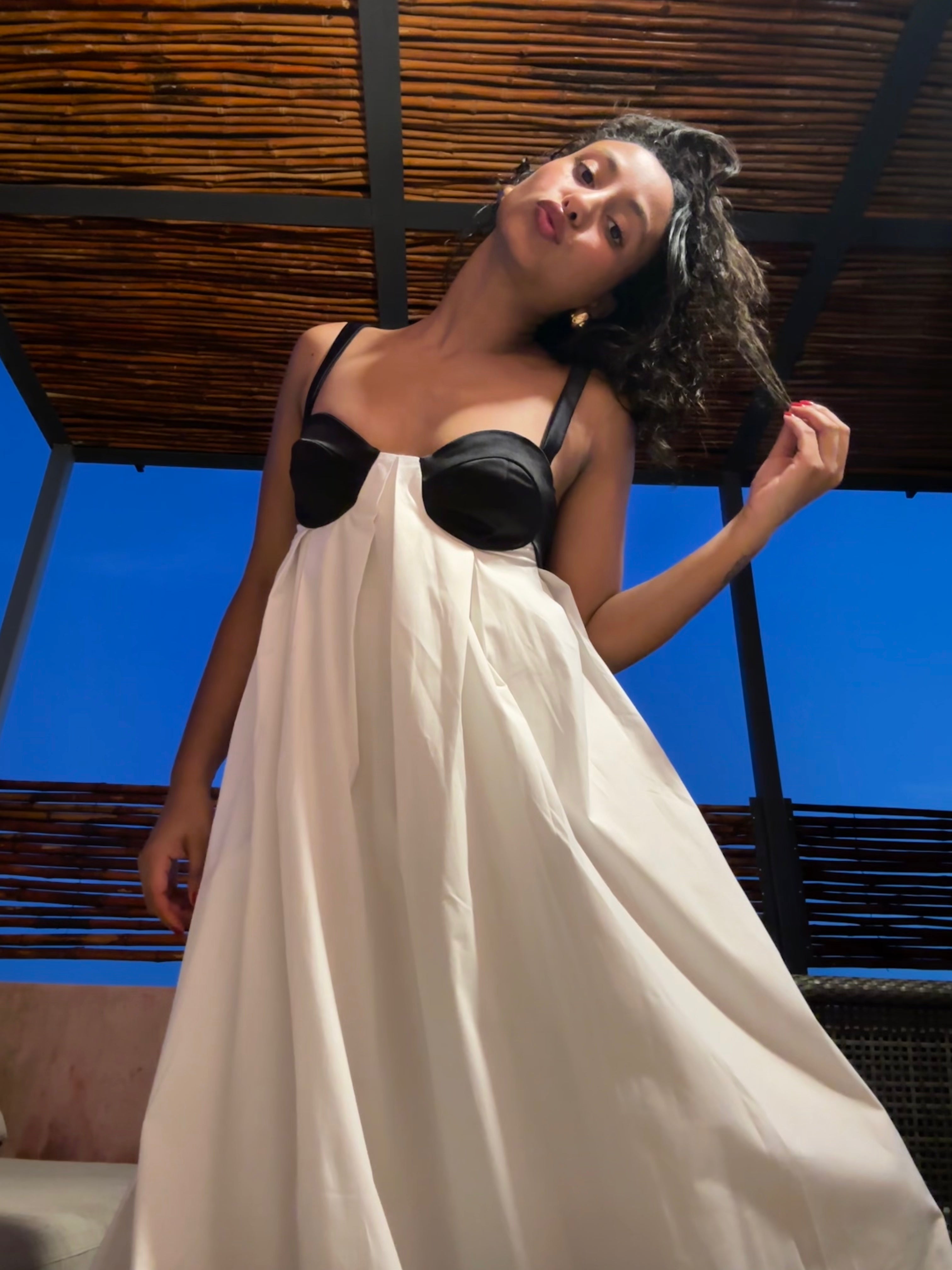 Brisa Maxi Dress Blanco