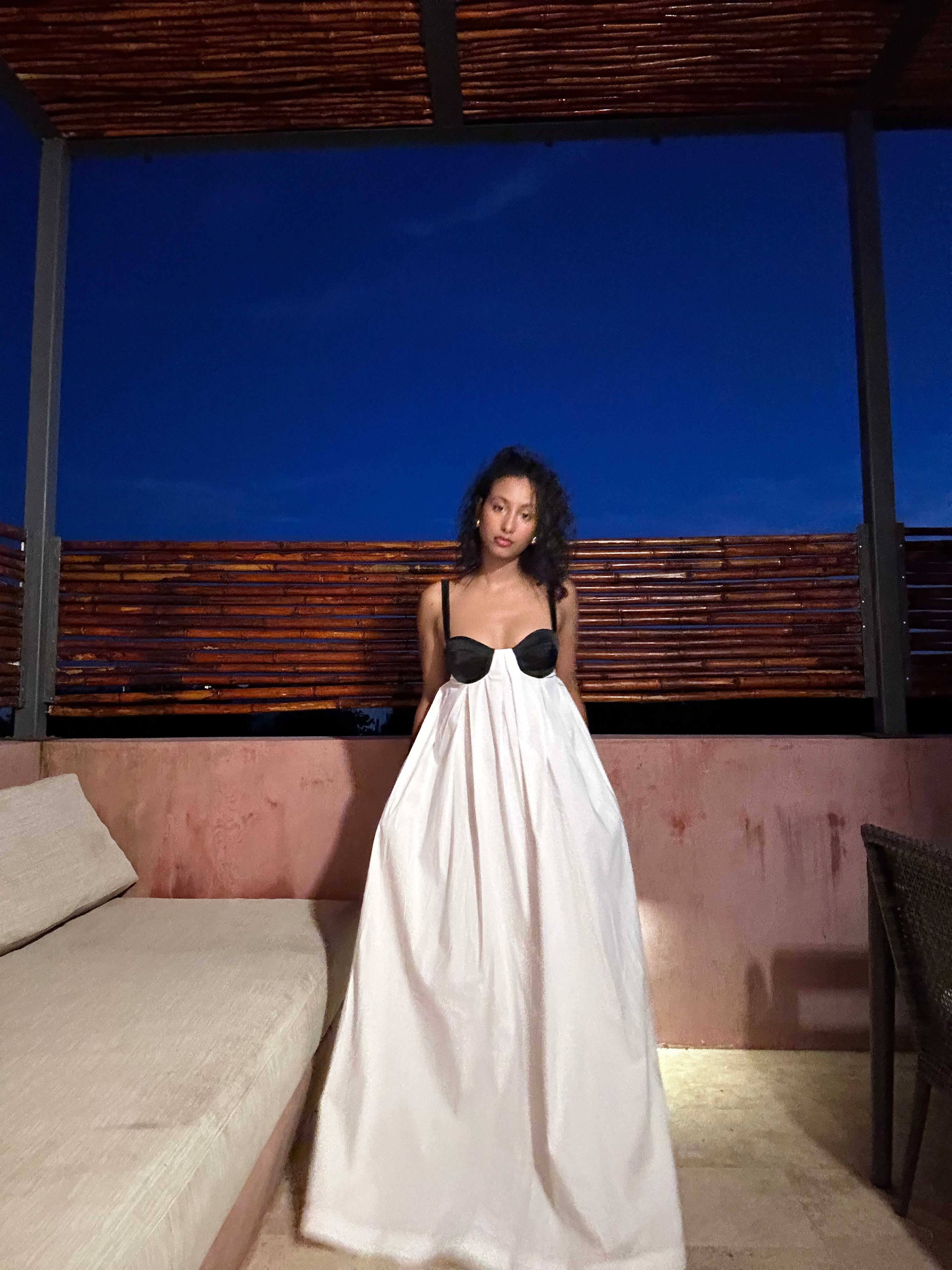 Brisa Maxi Dress Blanco