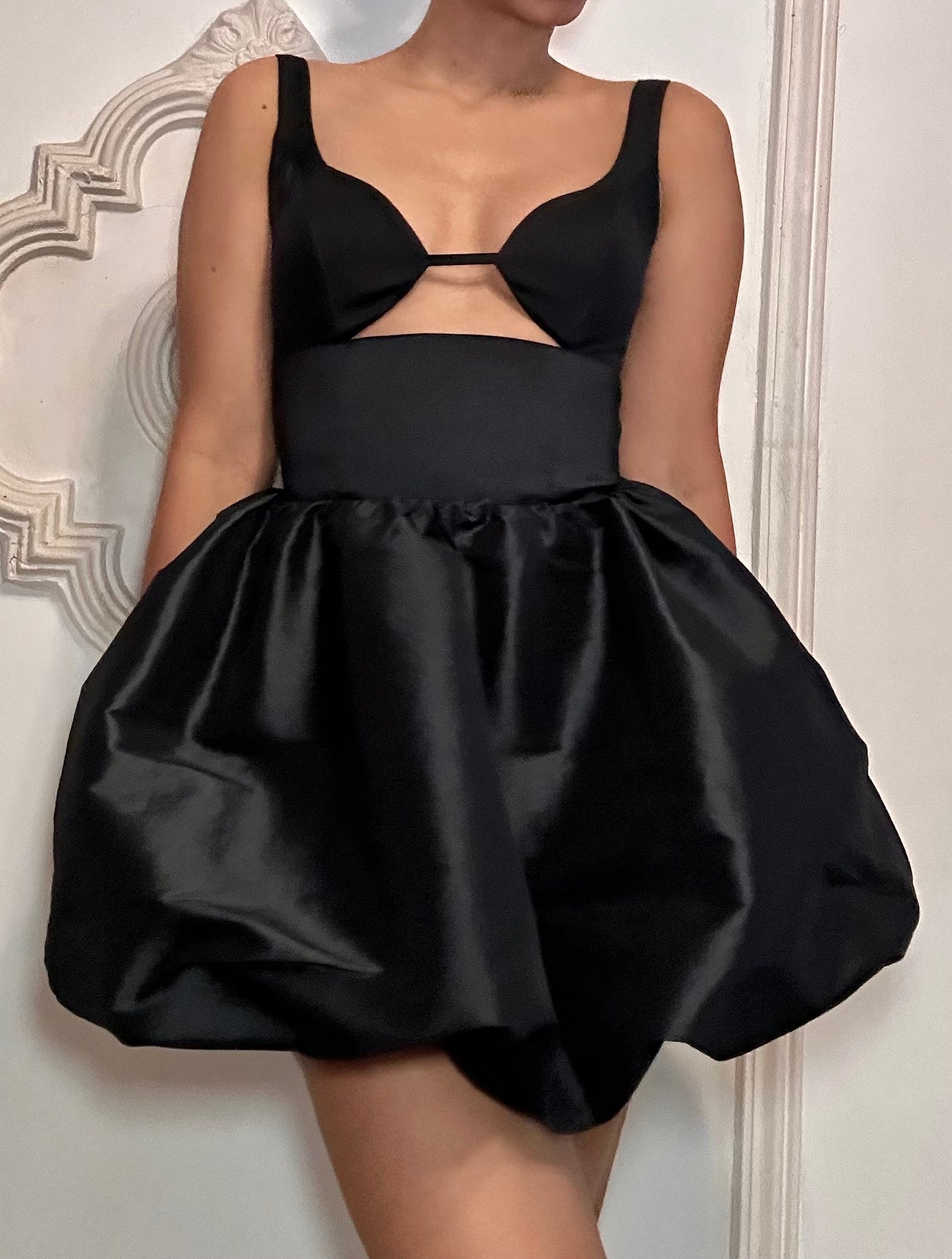 Symphony Mini Dress BLACK
