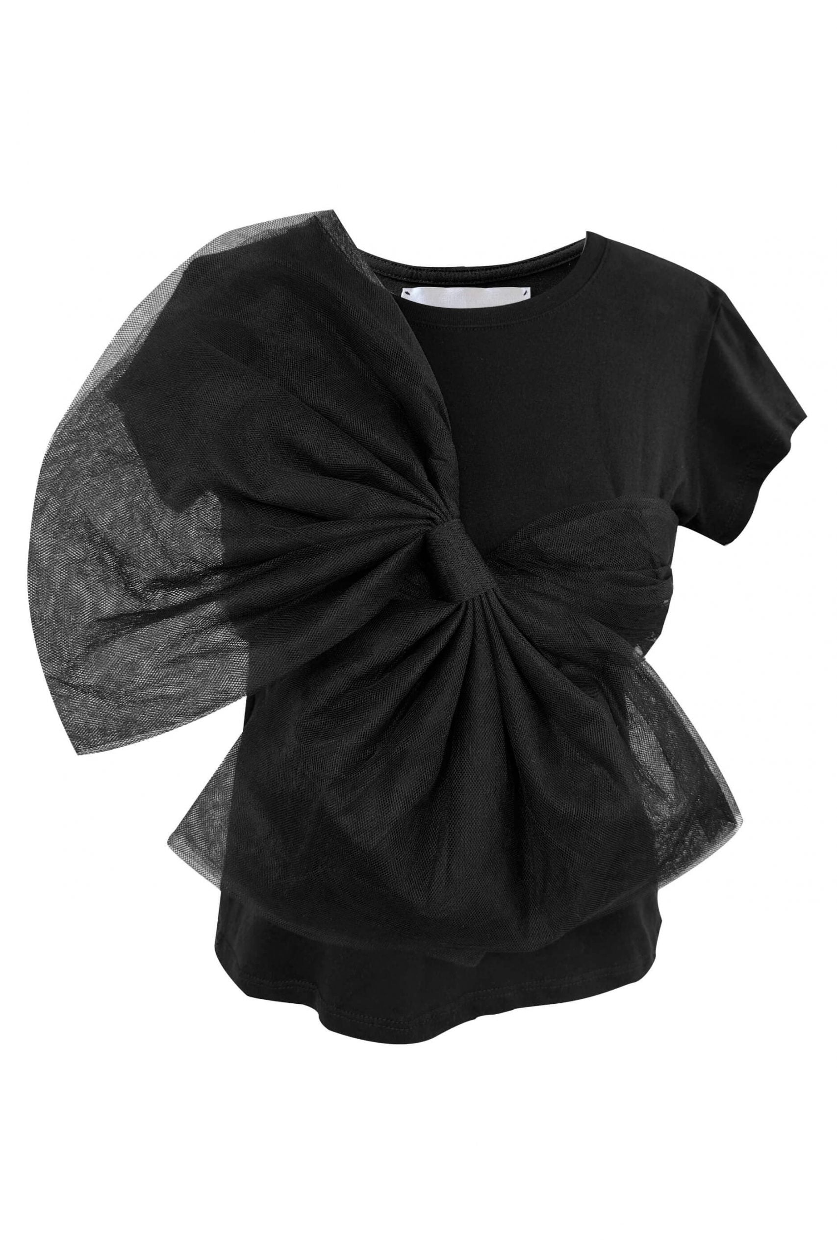 Josefina Diagonal Bow Solid