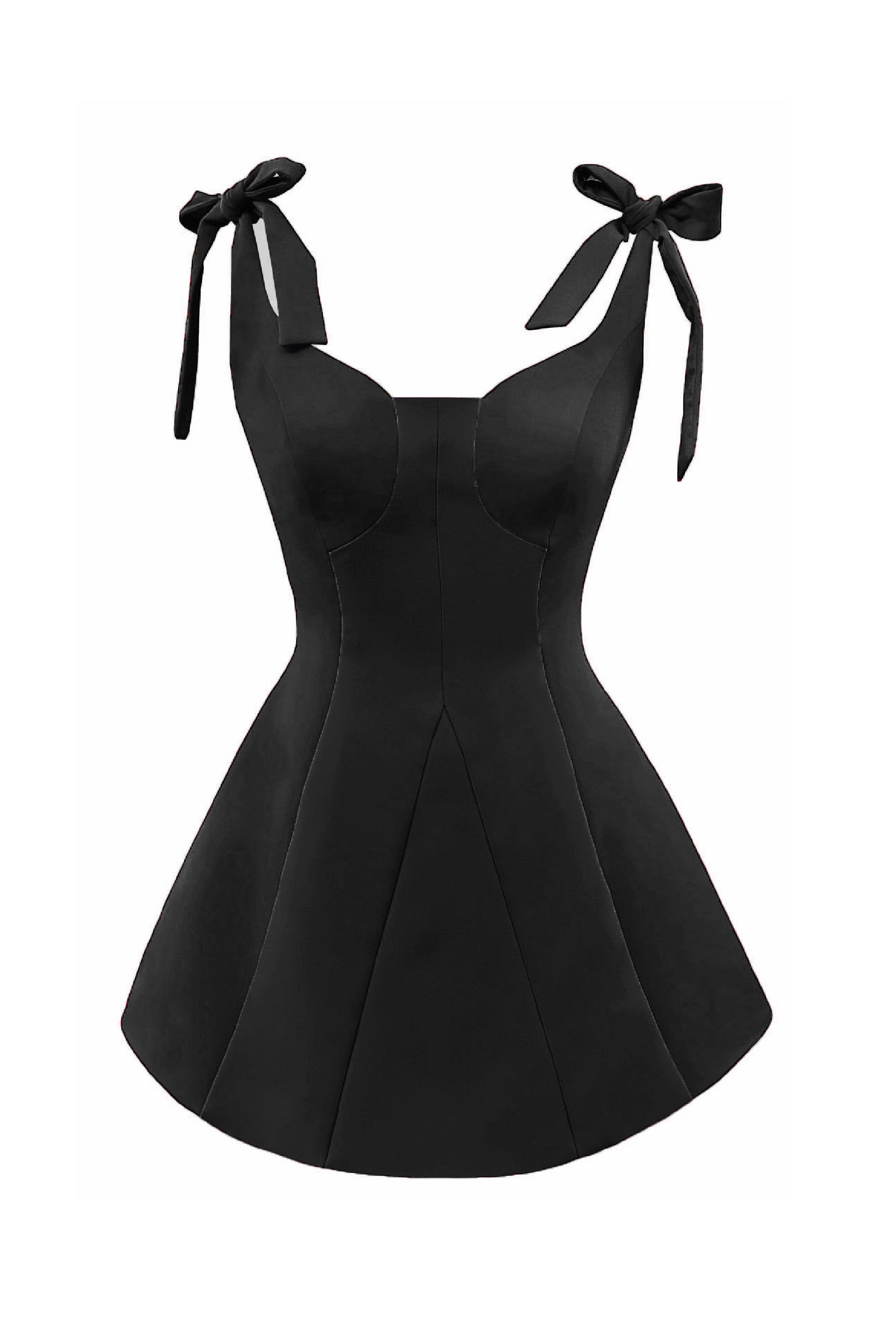 Campana Mini Dress Negro
